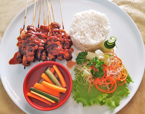 Grill Chicken Satay
